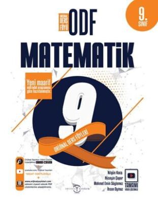 9. Sınıf Matematik ODF Orijinal Ders Föyleri - 1