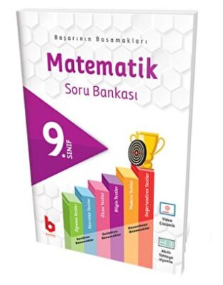 Basamak Yayınları 9. Sınıf Matematik Soru Bankası - 1