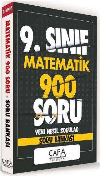 Çapa Yayınları 9. Sınıf Matematik 900 Soru Yeni Nesil Sorular - Soru Bankası