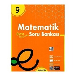9. Sınıf Matematik Soru Bankası - Endemik Yayınları
