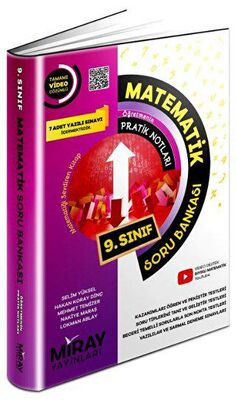 Miray Yayınları 9. Sınıf Matematik Soru Bankası - 1