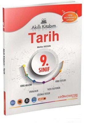 Kronometre Yayınları 2019 9. Sınıf Tarih Akıllı Kitabım - 1