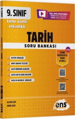 9. Sınıf Tarih Etkinlikli Soru Bankası - 1