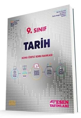 Esen Yayınları 9. Sınıf Tarih Konu Özetli Soru Bankası - 1
