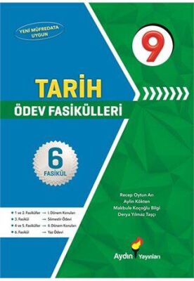 9. Sınıf Tarih Ödev Fasikülleri - 1