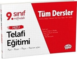 Editör Yayınevi 9. Sınıf Tüm Dersler Hızlı Telafi Eğitimi - Editör Yayınevi