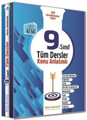 Tercih Akademi Yayınları 9. Sınıf Tüm Dersler Konu Anlatımlı - 1