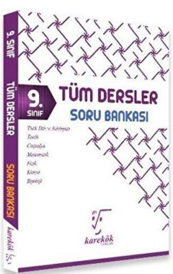 Karekök Yayıncılık 9. Sınıf Tüm Dersler Soru Bankası - 1