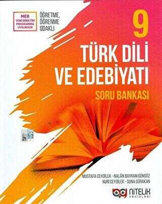 Nitelik Yayınları - Bayilik Nitelik 9. Sınıf Türk Dili ve Edebiyatı Soru Kitabı