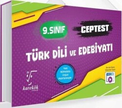 9. Sınıf Türk Dili ve Edebiyatı Cep Test - Karekök Yayıncılık