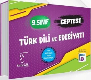 9. Sınıf Türk Dili ve Edebiyatı Cep Test - 1