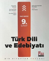 9. Sınıf Türk Dili ve Edebiyatı Defter - Faz Yayınları