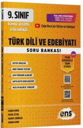 9. Sınıf Türk Dili ve Edebiyatı Etkinlikli Soru Bankası - ENS Yayınları