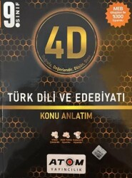 9. Sınıf Türk Dili ve Edebiyatı Konu Anlatım - Atom Yayıncılık