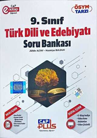 Çap Yayınları 9. Sınıf Türk Dili ve Edebiyatı Plus Soru Bankası