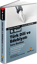 Aydın Yayınları 9. Sınıf Türk Dili ve Edebiyatı Soru Bankası - Aydın Yayınları