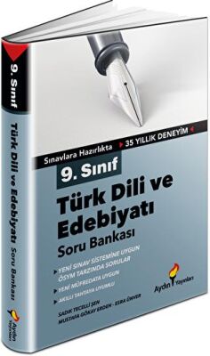 Aydın Yayınları 9. Sınıf Türk Dili ve Edebiyatı Soru Bankası - 1