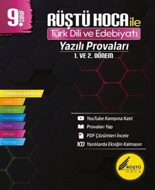 9. Sınıf Türk Dili ve Edebiyatı Yazılı Provaları - 1