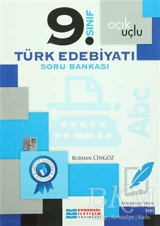 Evrensel İletişim Yayınları 9. Sınıf Türk Edebiyatı Açık Uçlu Soru Bankası