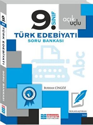 Evrensel İletişim Yayınları 9. Sınıf Türk Edebiyatı Açık Uçlu Soru Bankası - 1