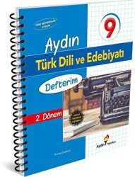 9. Sınıf 2. Dönem Türk Dili ve Edebiyatı Defterim - Aydın Yayınları