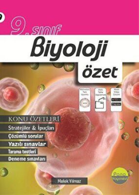 Pano Yayınevi 9. Sınıf Biyoloji Konu Özeti - 1
