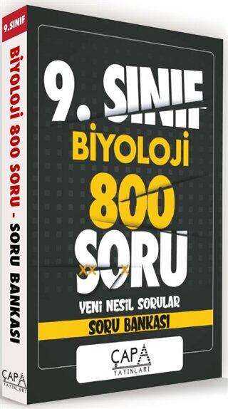 Çapa Yayınları 9. Sınıf Biyoloji 800 Soru Yeni Nesil Sorular - Soru Bankası
