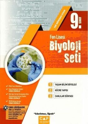 Çap Yayınları 9. Sınıf Fen Lisesi Biyoloji Seti - 1