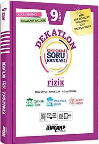 Ankara Yayıncılık 9. Sınıf Fizik Dekatlon Soru Bankası