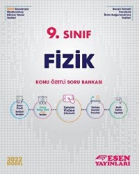 Esen 9. Sınıf Fizik Konu Özetli Soru Bankası - Esen Yayınları