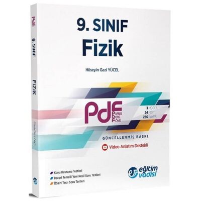 9. Sınıf Fizik Pdf Planlı Ders Föyü Video Anlatım Destekli - 1