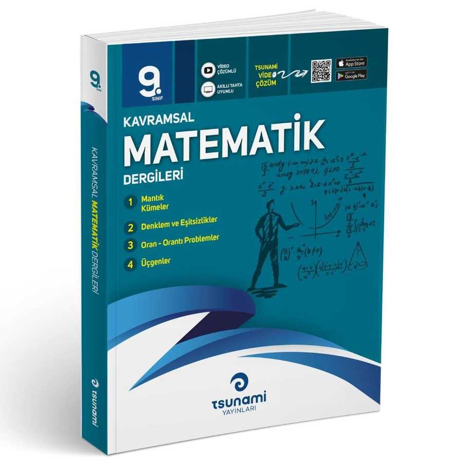 9.Sınıf Kavramsal Matematik Dergileri 4 Fasikül Tsunami Yayınları