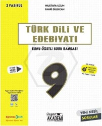 9. Sınıf Türk Dili ve Edebiyatı Konu Özetli Soru Bankası 3 Fasikül - Üçgen Yayıncılık