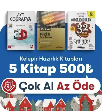 Kelepir Hazırlık Kitapları - Çok Al Az Öde - 5 Kitap 500 TL