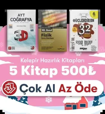 Kelepir Hazırlık Kitapları - Çok Al Az Öde - 5 Kitap 500 TL