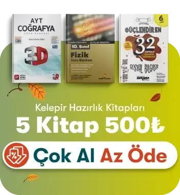 Kelepir Hazırlık Kitapları - Çok Al Az Öde - 5 Kitap 500 TL