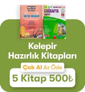 Kelepir Hazırlık Kitapları - Çok Al Az Öde - 5 Kitap 500 TL