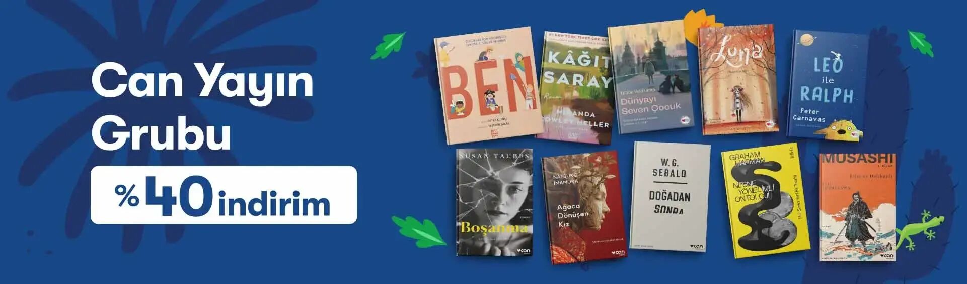 Bahar İndirimleri Can Yayın Grubu