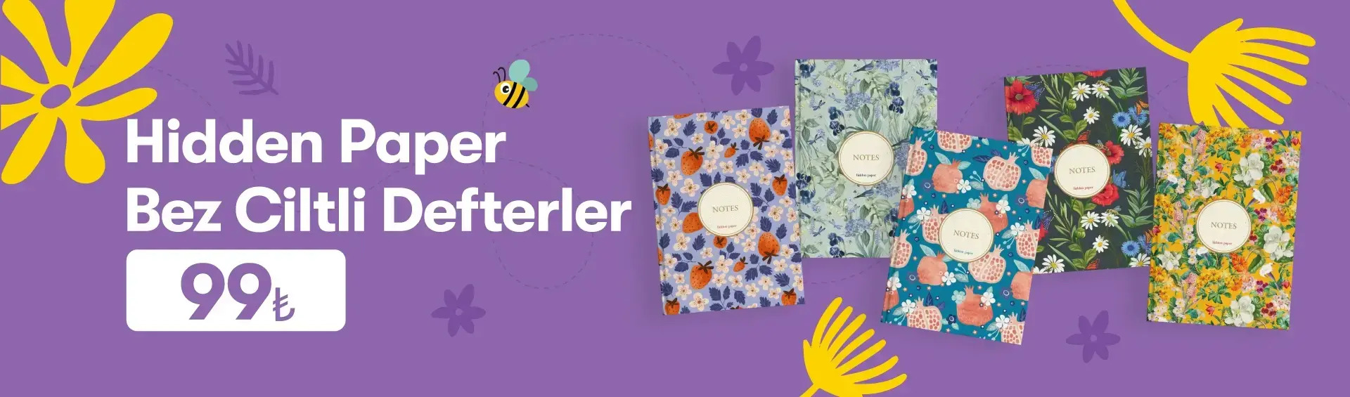 Bahar İndirimleri Hidden Paper 99 TL