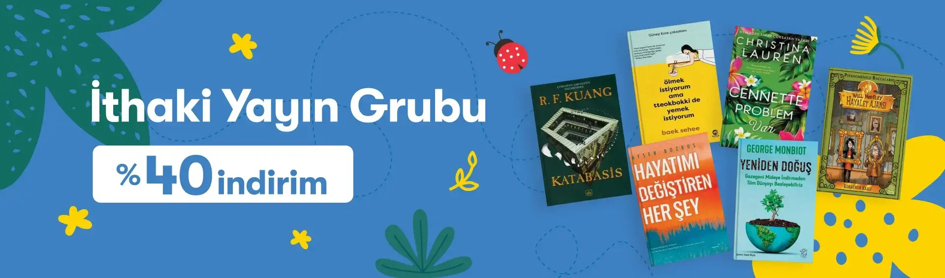 Bahar İndirimleri İthaki Yayın Grubu