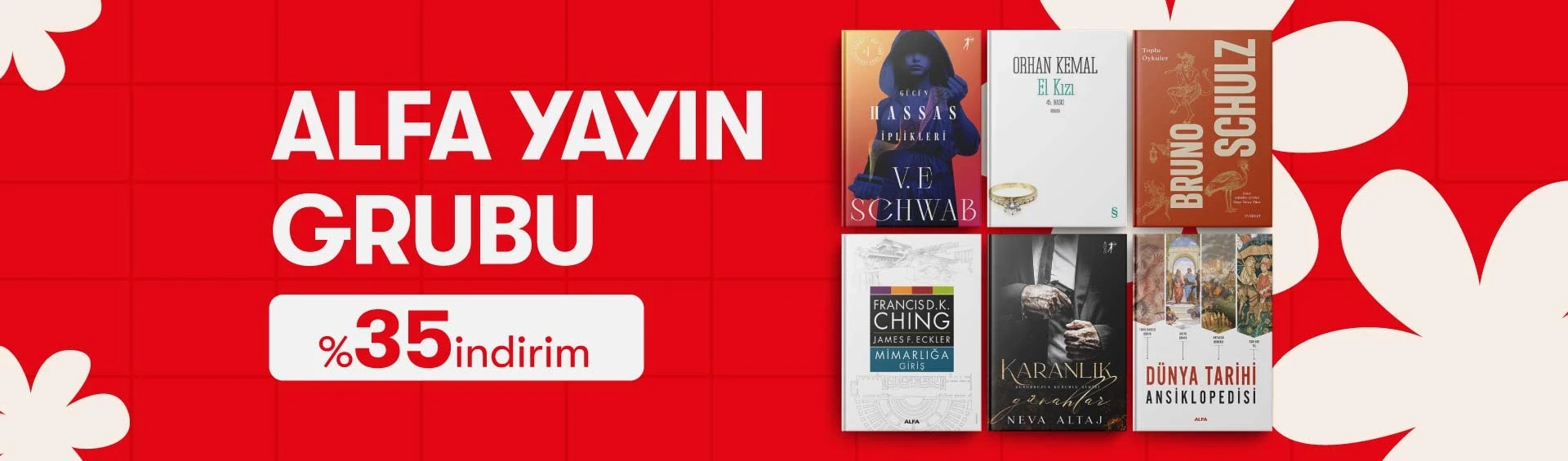 Bahar İndirimleri Kampanyası Alfa Yayın Grubu