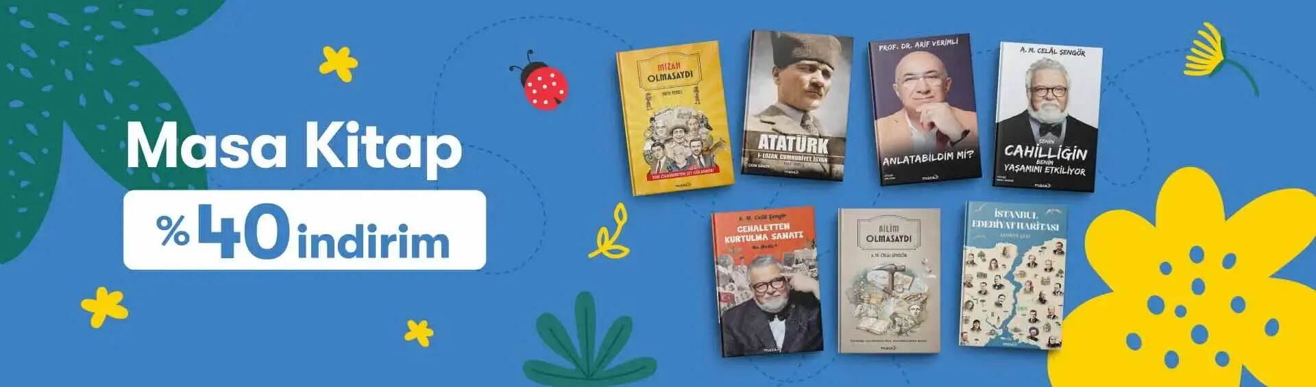 Bahar İndirimleri Masa Kitap
