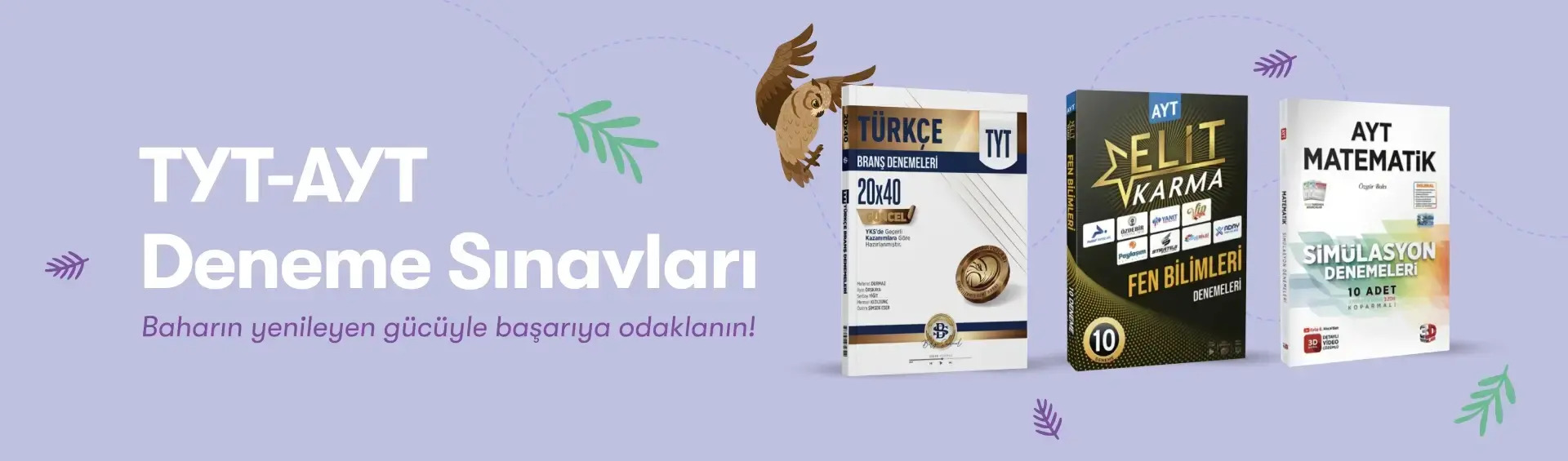 Bahar İndirimleri TYT-AYT Deneme Sınavları