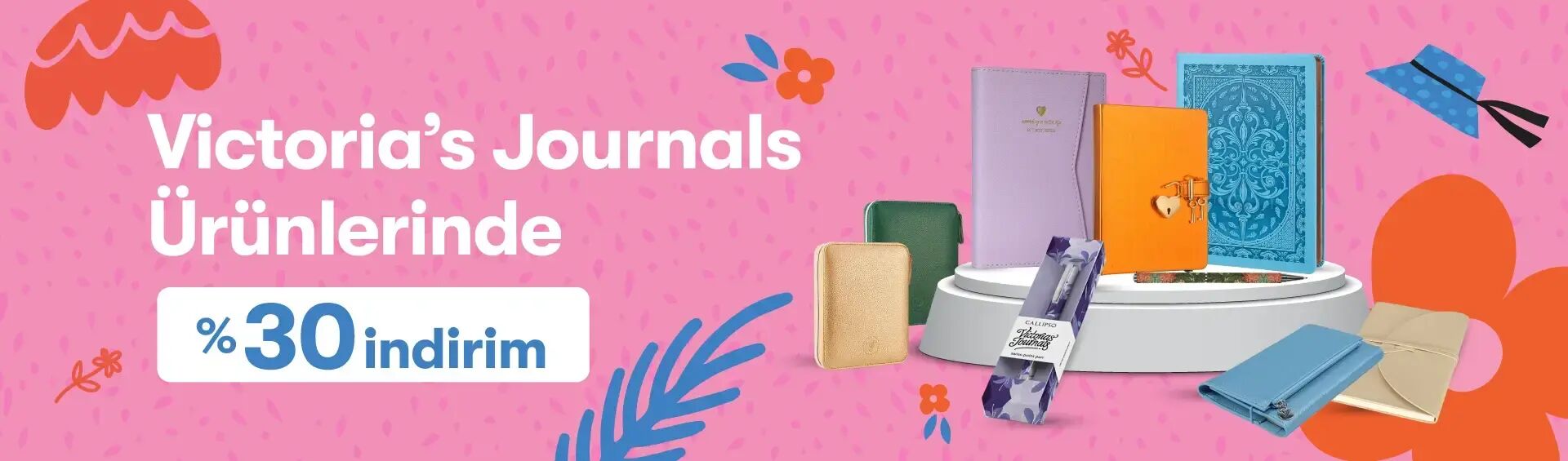 Bahar İndirimleri Victoria Journal's Ürünlerinde %30 İndirim