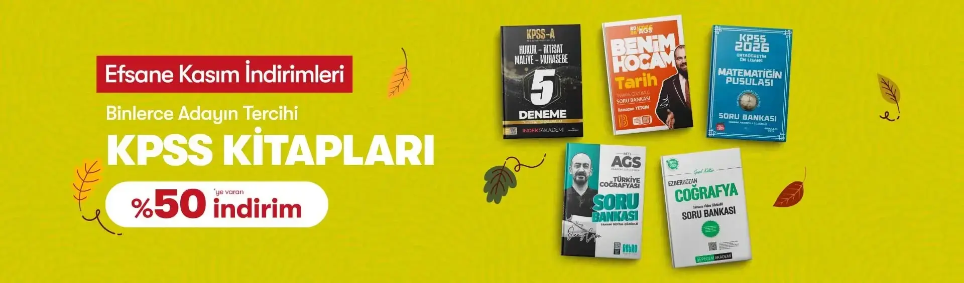 Binlerce Adayın Tercihi KPSS Kitapları