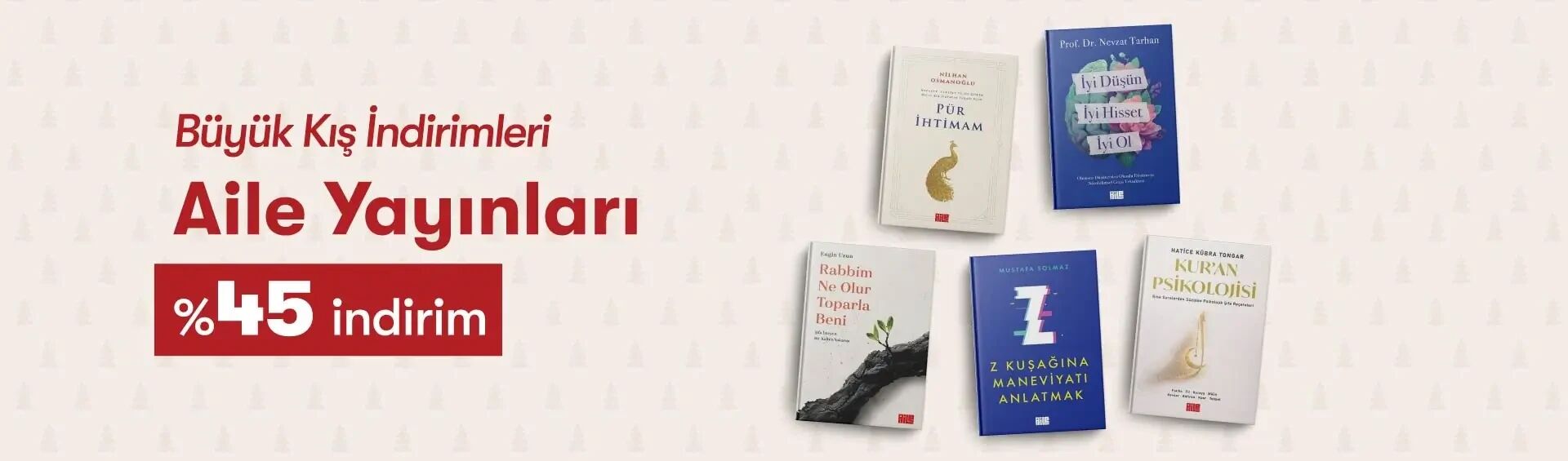Büyük Kış İndirimleri Aile Yayınları