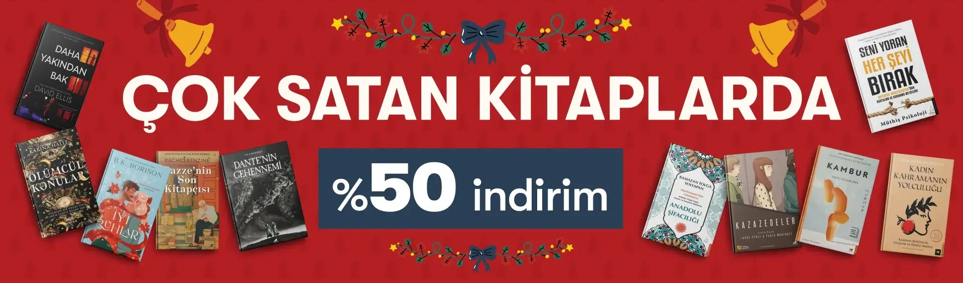 Büyük Kış İndirimleri Çok Satan Kitaplarda Yüzde 50 İndirim