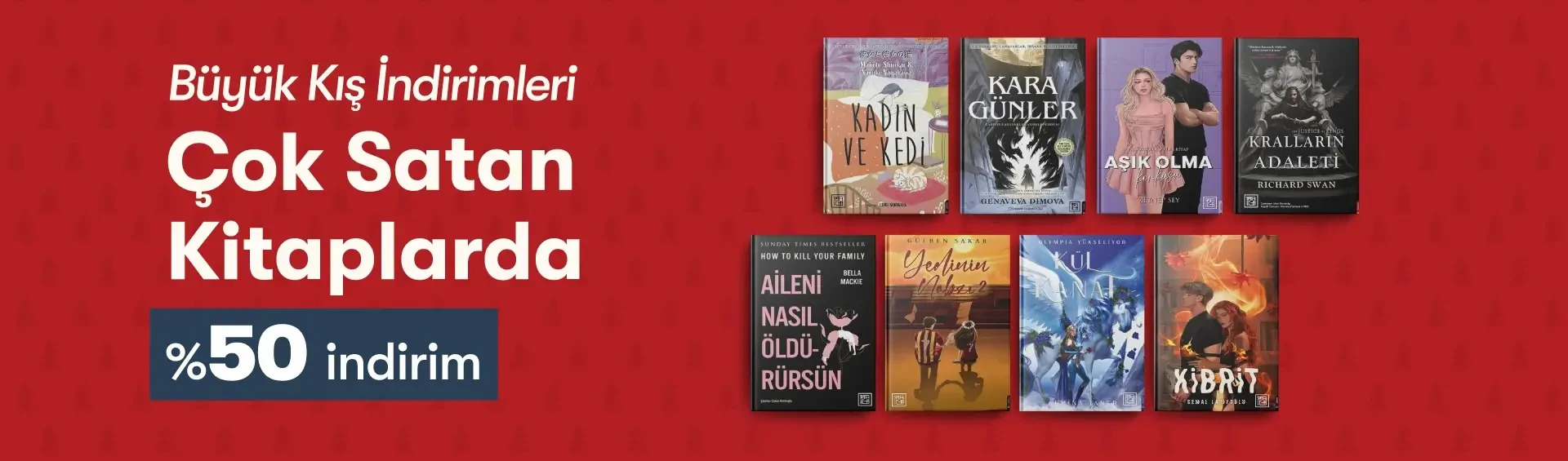Büyük Kış İndirimleri Çok Satan Kitaplarda Yüzde 50 İndirim