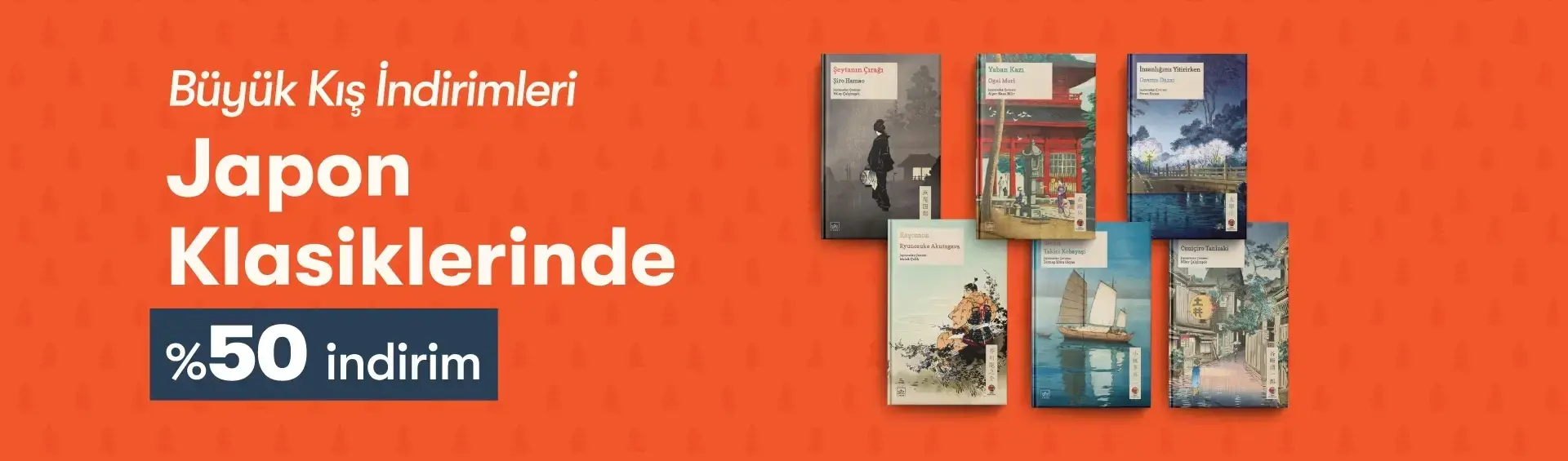 Büyük Kış İndirimleri Japon Klasiklerinde Yüzde 50 İndirim