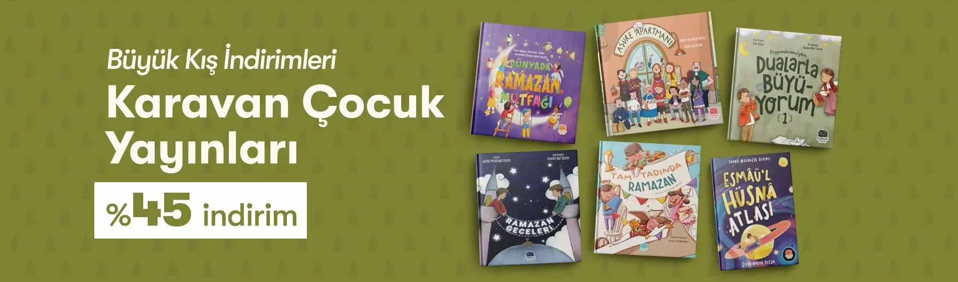 Büyük Kış İndirimleri Karavan Çocuk Yayınları